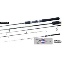 Marine Pesca Vara EVG3-S471UL Fibra de Carbono 4 7"(1.40M) Negro