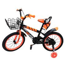 Bicicleta Infantil S1221 Aro 16 - Preto/Laranja