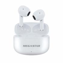 Fone de Ouvido Megastar HPV03BTN Bluetooth - Branco