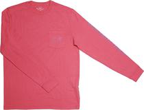 Outlet Camiseta Manga Longa Vineyard Vines 1V013892 Masculina - Coral