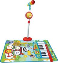 Tapete Bateria e Teclado com Microfone e Suporte Fisher-Price - 2727