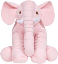 Almofada de Pelucia Elefante Gigante Buba 7562 Rosa (60CM de Altura)