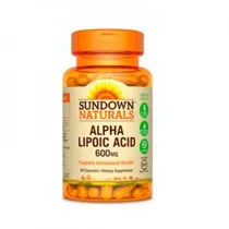 Alpha Lipoic Acid 600MG (60 Cápsulas) Sundown