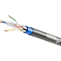 Cabo de Rede Utp Norphel CAT5E 100% Cobre Dupla Blindagem Externa NP-6BDNGB500 - Preto 500 Metros