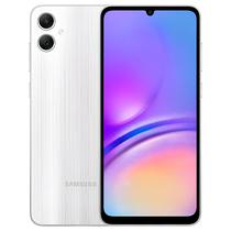 Celular Samsung Galaxy A05 A055F 4GB de Ram / 64GB / Tela 6.7" / Dual Sim Lte - Prata