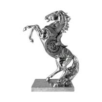 Figura Decorativa de Caballo Concepts 437-4911422 40 CM Plata