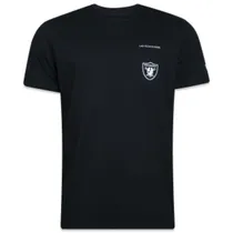 Remera New Era NFL Las Vegas Raiders Classic Negro NFV23TSH006-Preto