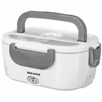 Marmita Térmica Elétrica Megastar BA60 40 Watts 1.5 Litros Bivolt - Branco/Cinza
