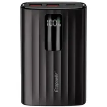 Carregador Portátil Ecopower EP-C504 Power Bank 12.000MAH - Black