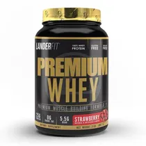 Landerfit Whey Protein Premium Whey 936 G - Strawberry
