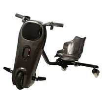 Triciclo Elétrico Keen Robot - 8.5" - Bluetooth - LED - Recarregável - Preto