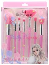 Kit Pincel Ruby Face Shine Pretty Princess - Y41529 (7 Pecas)