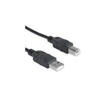 Cabo USB 2.0 p/ Imp. 1.8M Silver/Preto/Cinza