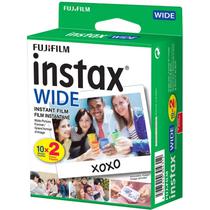 Fujifilm Camara Instax 20 Pack Film p/ Instax Wide Papel 20 Unidades Blanco