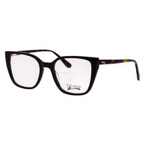 Armacao para Oculos de Grau RX Visard MH2283 53-20-145 C4 - Preto/Animal Print