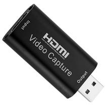 Placa de Captura de Video 3D 4K Full HD Preto USB 3.0