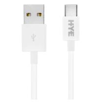 Cabo Hye HYE180UC USB-A para USB-C 1 Metro - Branco