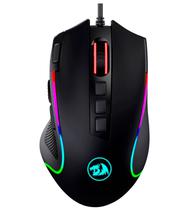 Mouse Gamer Redragon Predator RGB USB - Preto (M612)