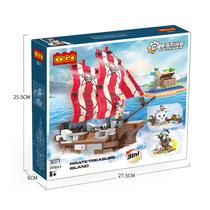 Creative Player Barco Pirata 260PCS