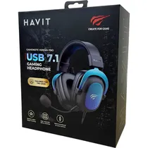 Fone de Ouvido Gamer Havit Gamenote H2002U Pro USB - Preto/Gradiente