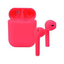 Fone de Ouvido Sem Fio Inpods 12 TWS com Bluetooth V5.3 - Pink Neon