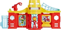 Spidey Amazing Friends Marvel Iron Man´s Stark Tower Hasbro - F9351