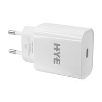 Carregador Hye HYEC8 - 20W - USB Tipo C - Bivolt - Branco