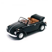 Carro Lucky Volkswagen Beetle Top Open 1972 Escala 1/43 - Preto