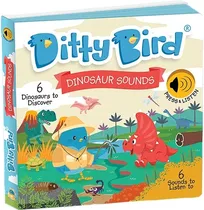 Livro Interativo Ditty Bird Dinosaur Sounds - 978-0-6482685-9-8