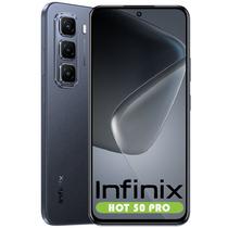 Smartphone Infinix Hot 50 Pro X6881 NFC Dual Sim de 256GB/8GB Ram de 6.78" 50+2MP/8MP - Sleek Black