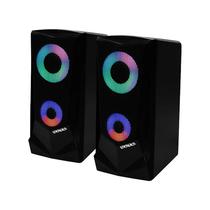 Satellite Speaker AS-689U USB LED RGB Negro