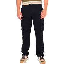 Calça Jeep Masculino Cargo 34 Azul Escuro – JMW24072NAVY