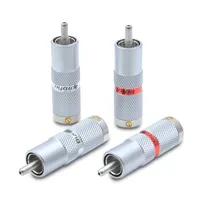 Plug Oyaide Rca SLSC Prata Macho 4 Unidade