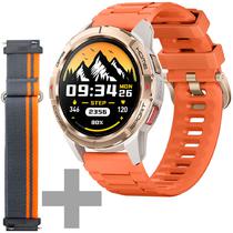 Smartwatch Mibro GS Active XPAW016 com GPS/Bluetooth - Dourado/Laranja + Pulseira