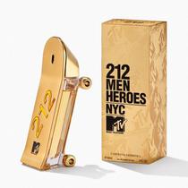 Perfume Carolina Herrera 212 Men Heroes NYC MTV Edt Masculino 90ML