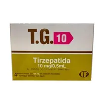 Tirzepatida Indufar T.G. 10MG 4 Frasco X 0,5ML