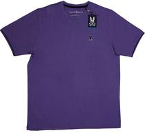 Outlet Camiseta Psycho Bunny B6U408 Masculina - Roxo