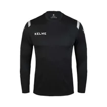 Camiseta Térmica de Manga Longa Kelme Preta s