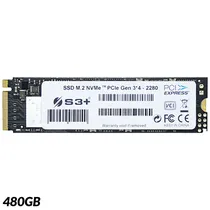 SSD M.2 S3+ Nvme PCI-Exp S3SSDD480 de 480GB Até 2000MB/s de Leitura