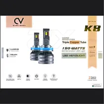 Lampada de LED para Carro Carvision Ultraled/ Ultra LED K8 9006-HB4 150W/ 18000LM/ 6000K+ Canbus