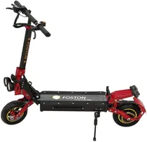 Patinete Elétrico Foston S12 GTR Sport 800W com Rodas de 10" Vermelho