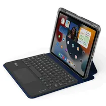 Capa Magnetica 4LIFE para iPad Pro 11 2022/ 2021/ 2020/ 2018 (FL11P360CTDB) 360º / com Teclado Wireless / Porta Pencil - Dark Blue