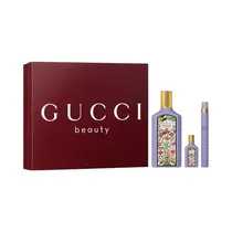 Kit Perfume Gucci Flora Gorgeous Magnolia Eau de Parfum 3 Piezas
