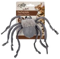 Brinquedo de Pelucia para Gato Afp 2116 Ping Pong Spider