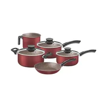 Juego de Ollas Tramontina Paris 28599/701 Rojo 5 Piezas