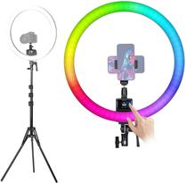 Iluminador LED Neewer Ultra Skim RGB Ring Light - SRP18C