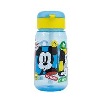 Botella Con Pajita Stor 74342 Mickey Mouse Celeste 510ML