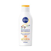 Protector Solar Nivea Sun Kids Piel Sensible FPS 50 200 ML