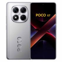 Celular Xiaomi Poco X7 5G 256GB / 8GB Ram / Dual Sim / Tela 6.67 / 50MP - Prata (Global)