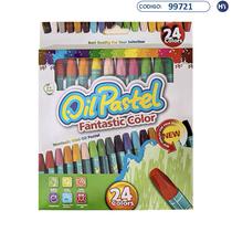 Lapis de Cera Oil Pastel Fantastic Color - 24 Cores - F0007